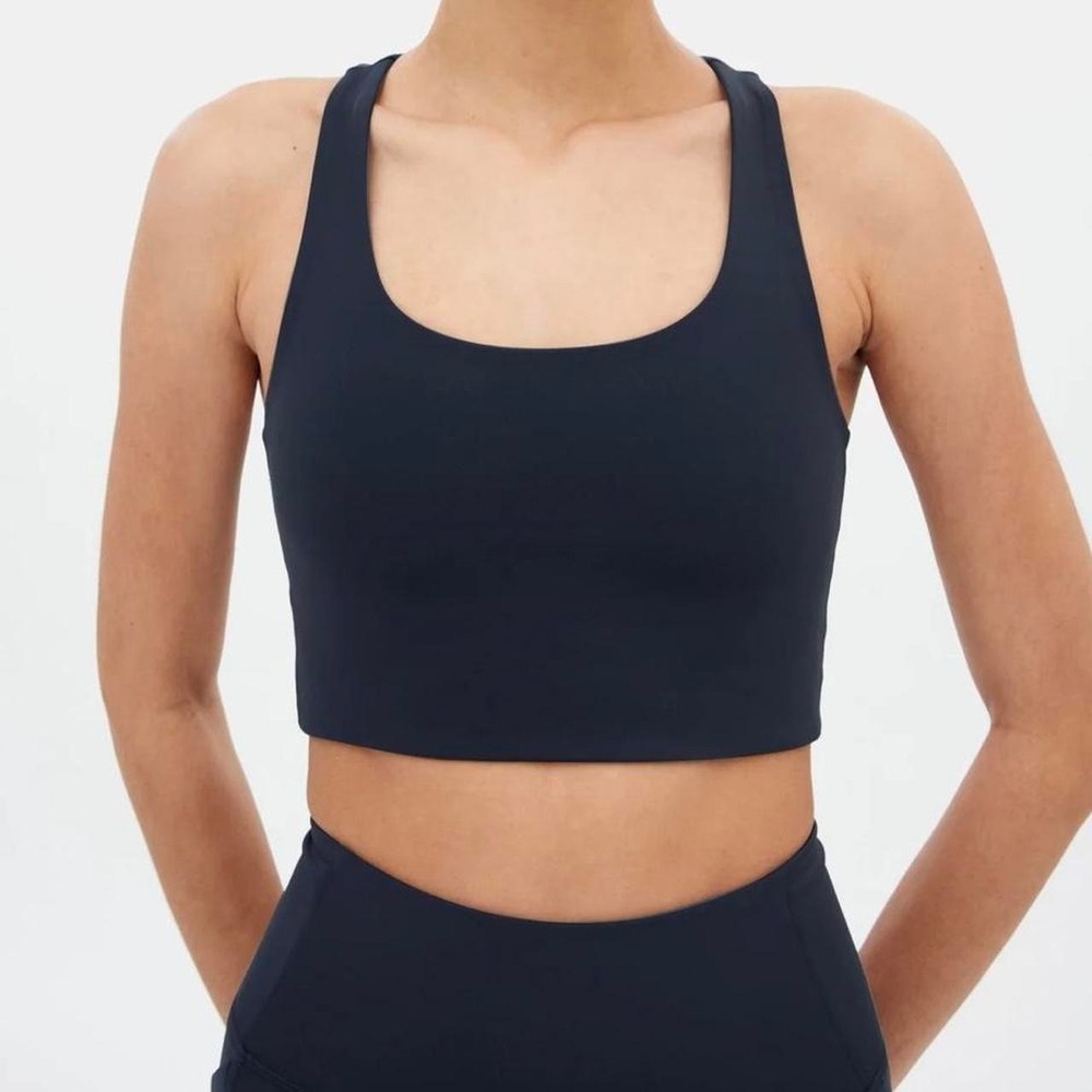 Girlfriend Collective Sage Green Paloma Racerback Bra